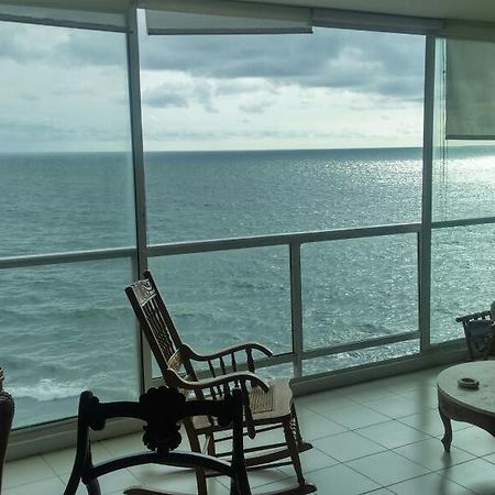 Apto En Cartagena Ed Puerto Azul Vista Al Mar Appartamento Esterno foto